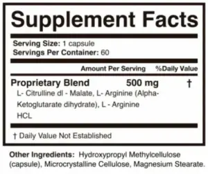 BloodPril Ingredients