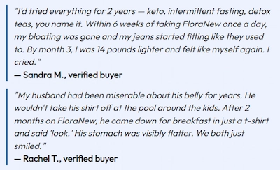 FloraNew customer reviews