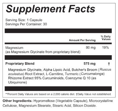 Tinnoril Supplement Facts